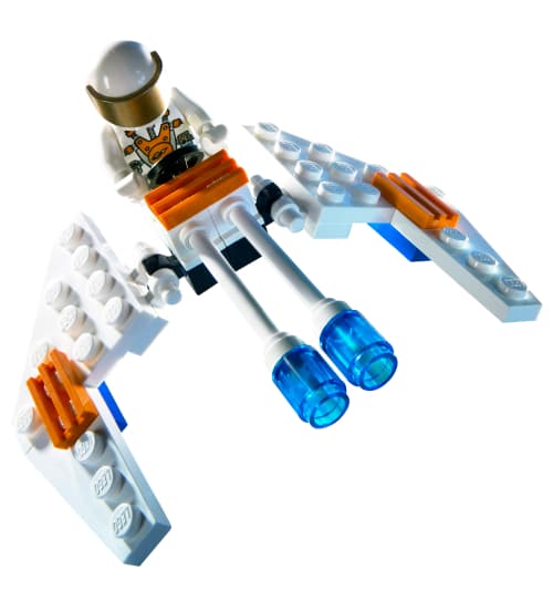 Crystal Hawk LEGO Mars Mission set (#5619-1, 2008)