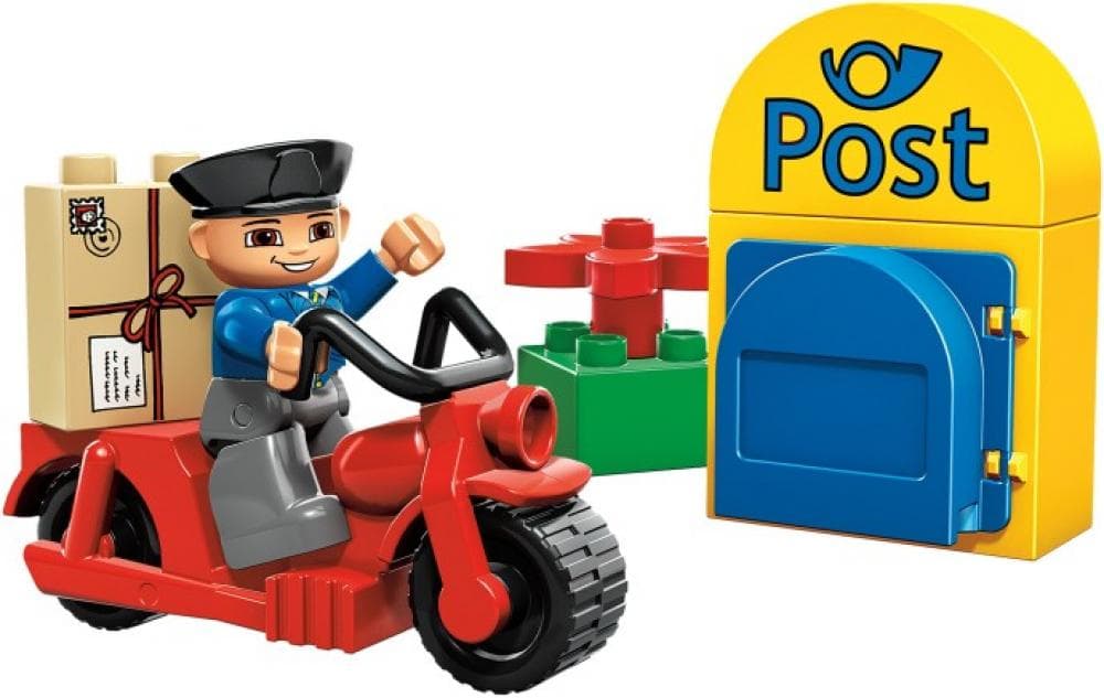 Postman LEGO Legoville set (#5638-1, 2009)