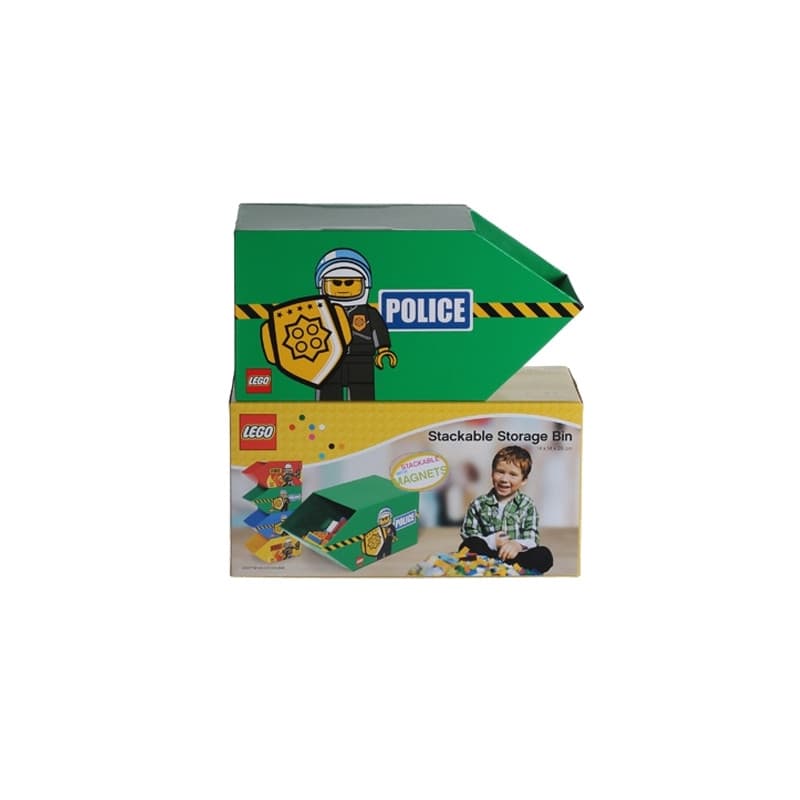 Stackable Storage Bin (Police)