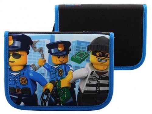 City Police Pencil Case with Pencils