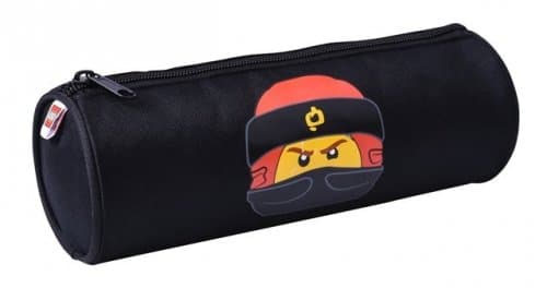 Ninjago Kai Pencil Case LEGO Stationery and Office Supplies set (#5711013066574-1, 2019)
