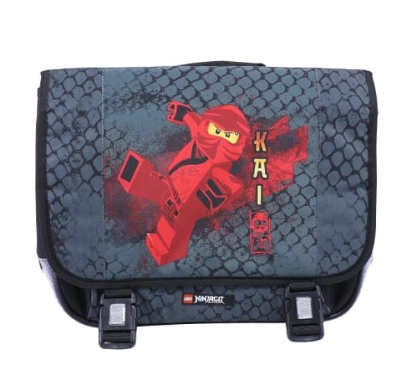 Ninjago Dragon Master Kai School Bag LEGO Bags, Totes, & Luggage set (#5711013074272-1, 2020)