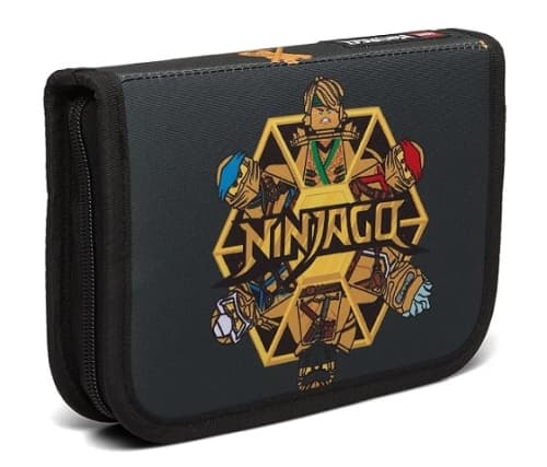 Ninjago Golden Team Pencil Case with Pencils
