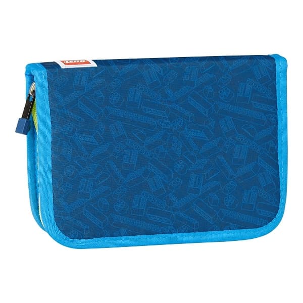 Blue Pencil Case with Pencils LEGO Stationery and Office Supplies set (#5711013097868-1, 2022)