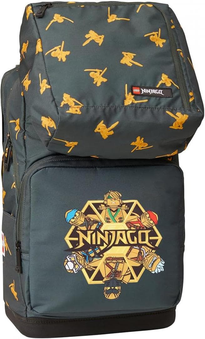 Ninjago Golden Team Backpack with Gym Bag