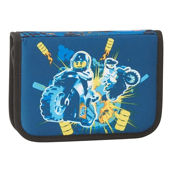 City Race Pencil Case with Pencils