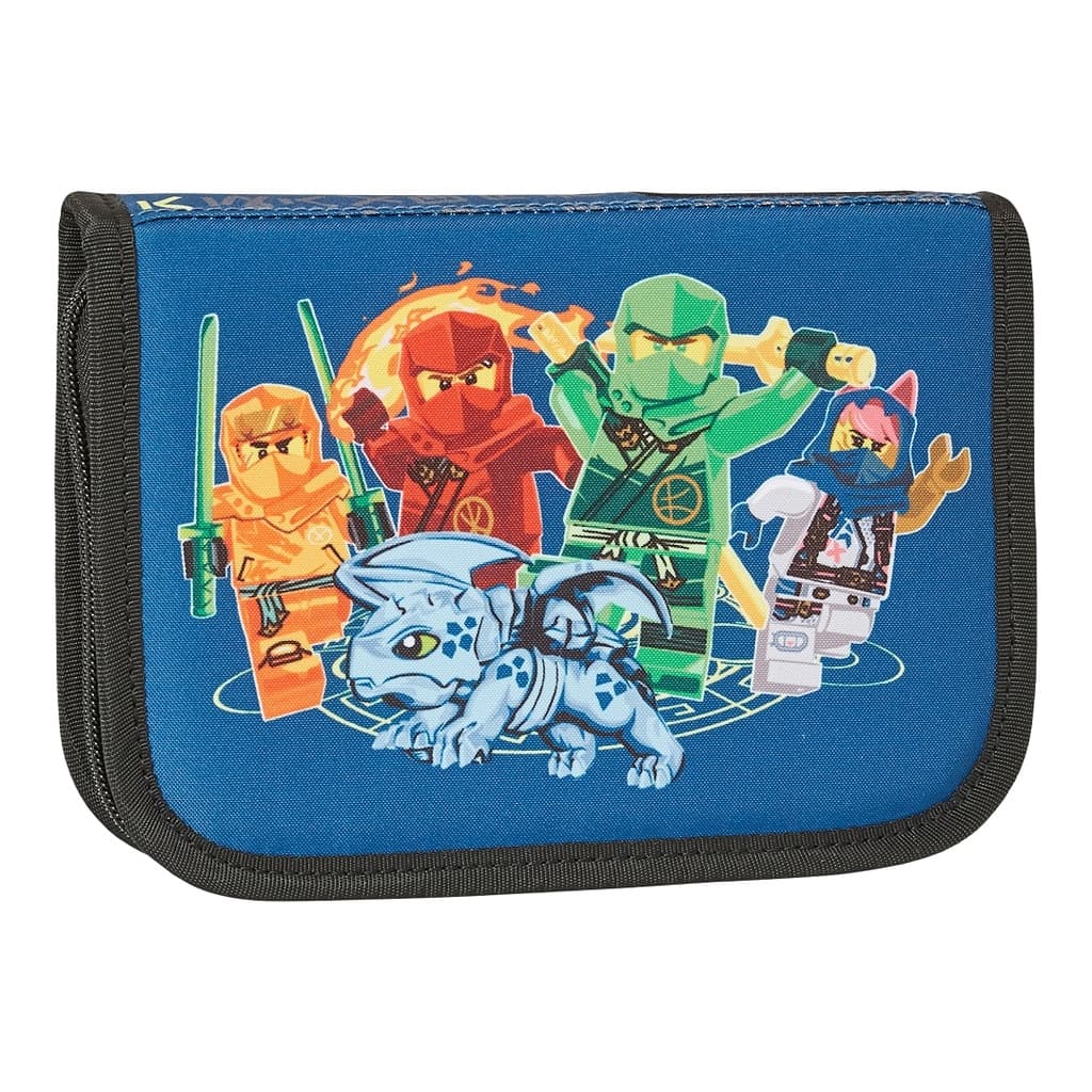 Ninjago Family Pencil Case with Pencils LEGO Stationery and Office Supplies set (#5711013127275-1, 2024)