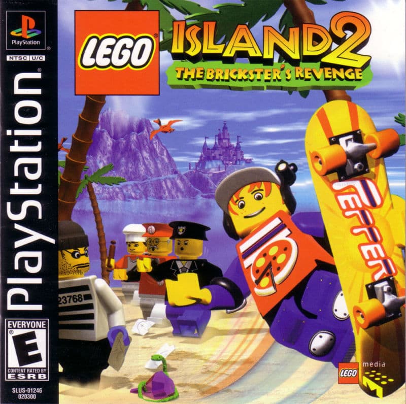 Island 2: The Brickster's Revenge - Playstation LEGO Video Games and Accessories set (#5775-1, 2001)