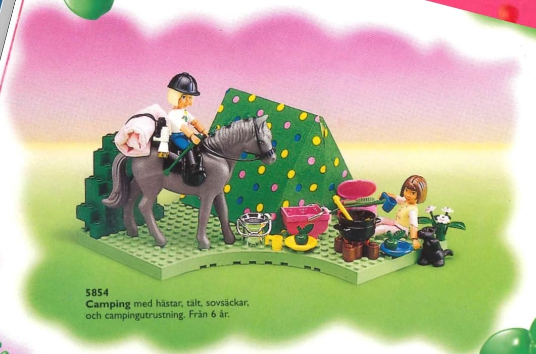 Pony Trekking LEGO set (#5854-1, 1997)