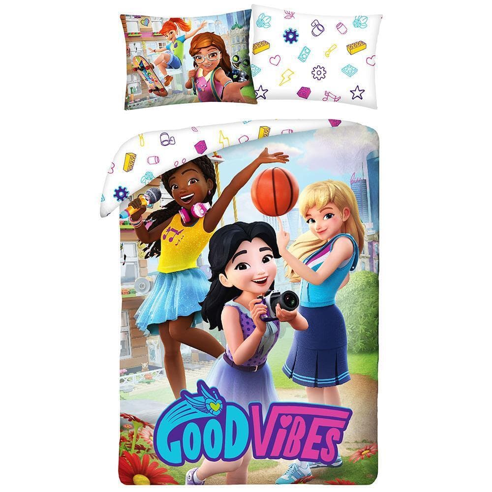 Friends Good Vibes Duvet Set