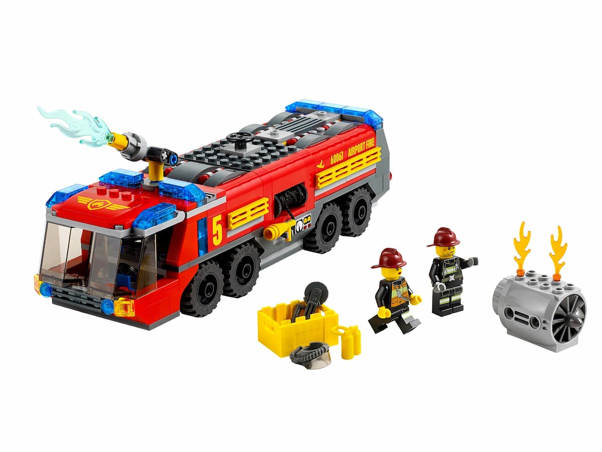 Airport Fire Truck LEGO set (#60061-1)
