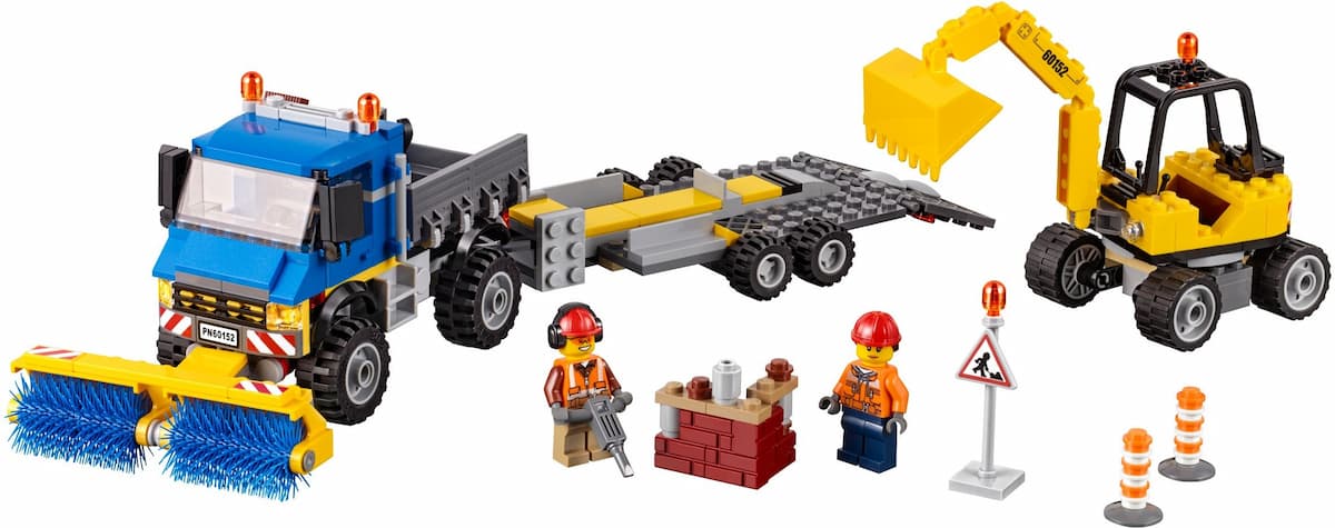 Sweeper & Excavator LEGO set (#60152-1)