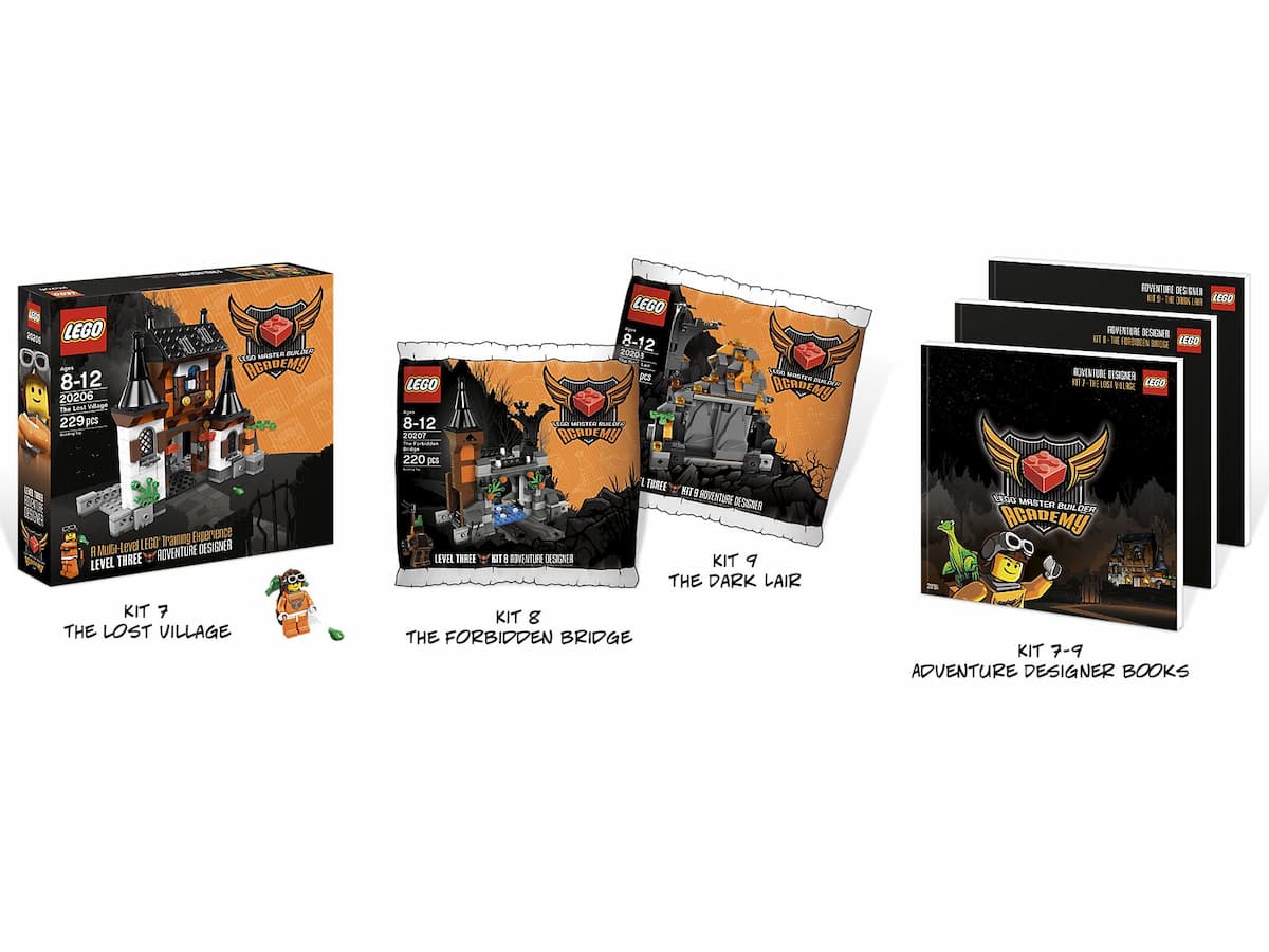 Level Three - Kits 7-9 Subscription LEGO set (#6018031-1)