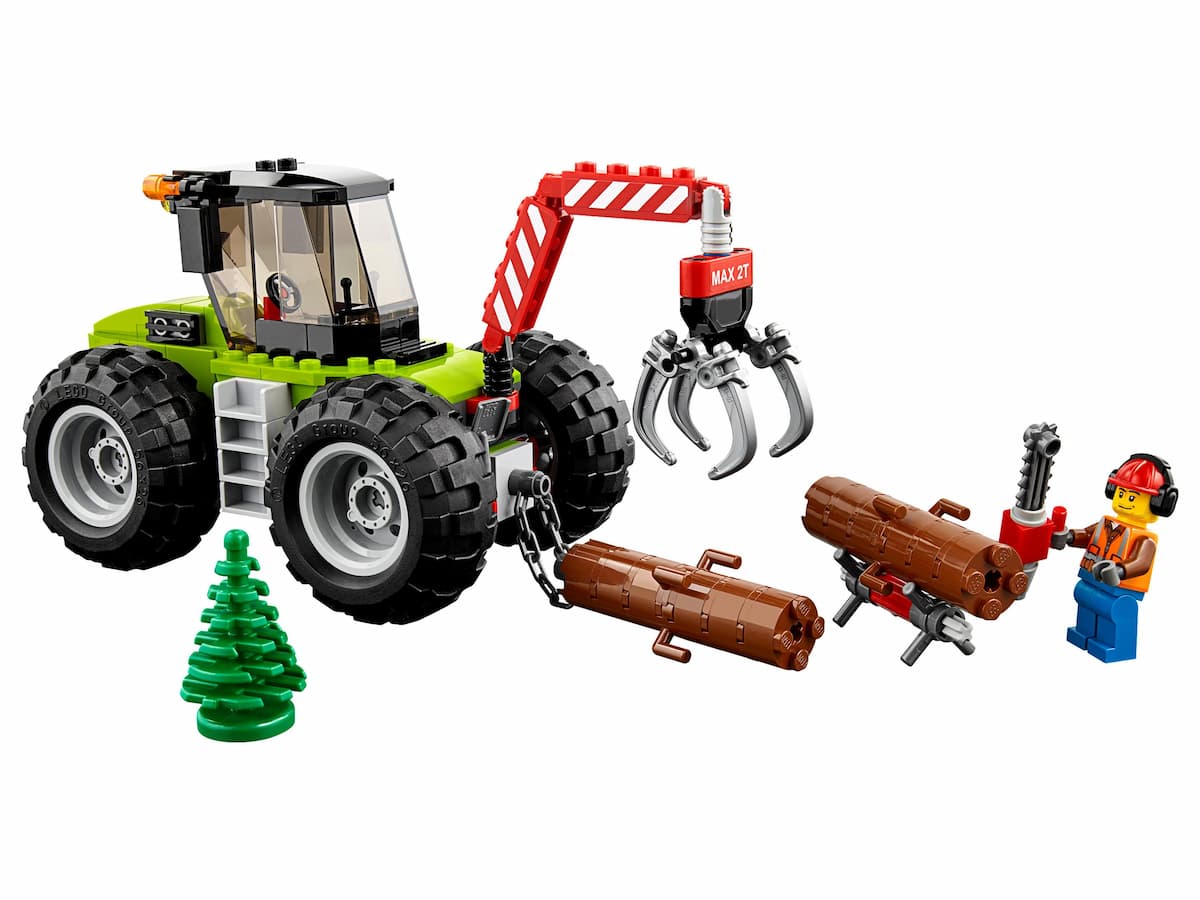 Forest Tractor LEGO set (#60181-1)