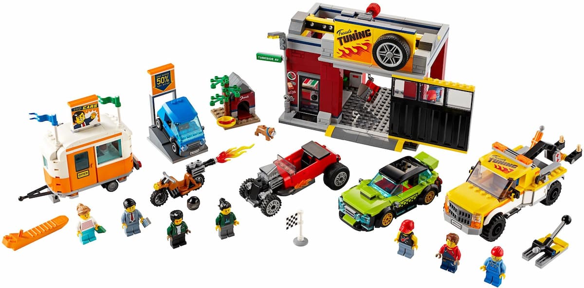 Tuning Workshop LEGO set (#60258-1)