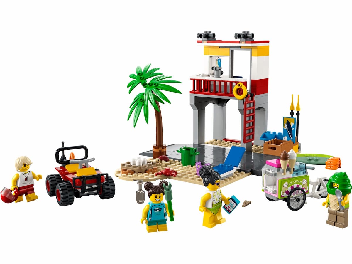 Beach Lifeguard Station LEGO set (#60328-1)