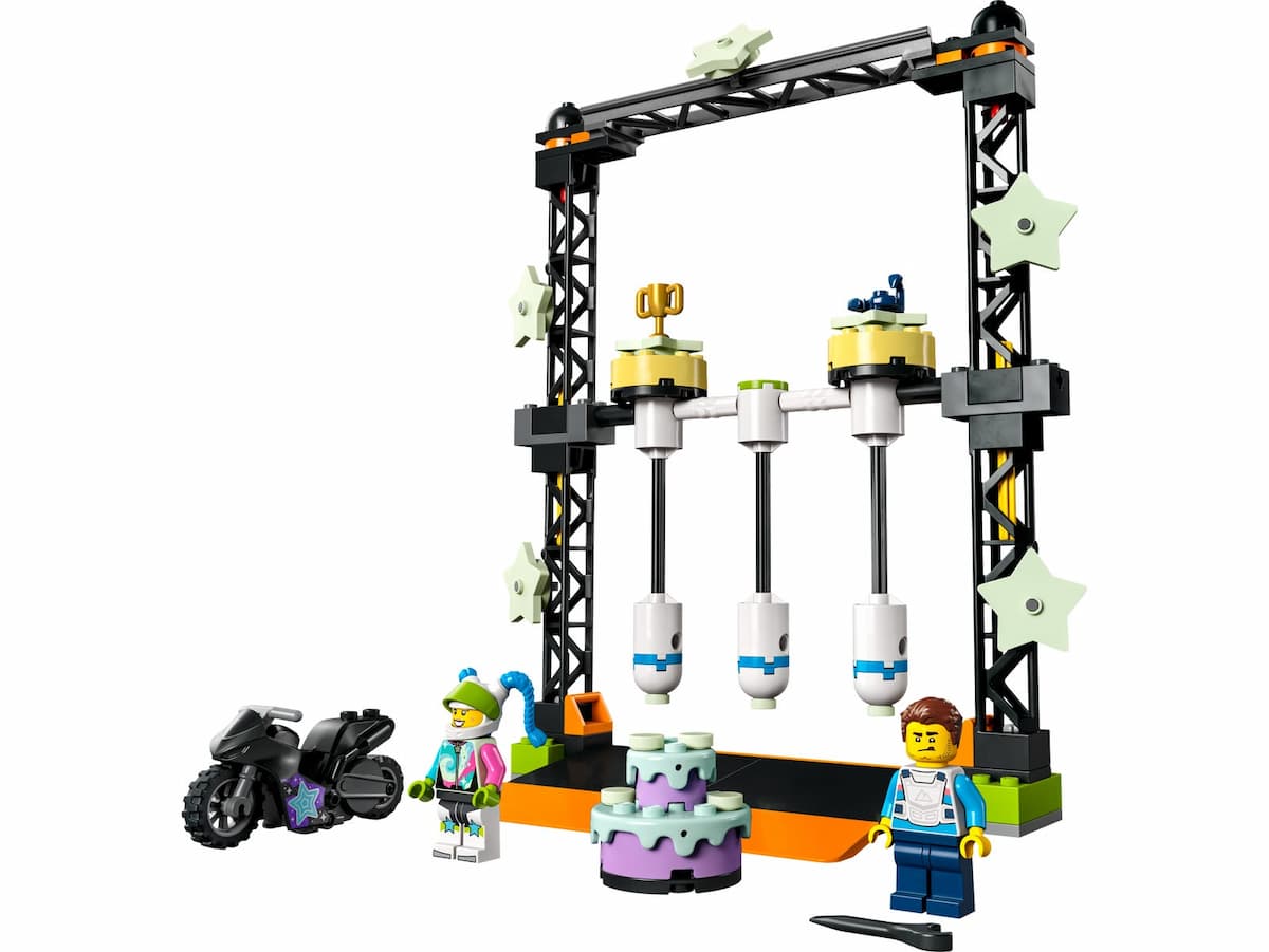 The Knockdown Stunt Challenge LEGO set (#60341-1)