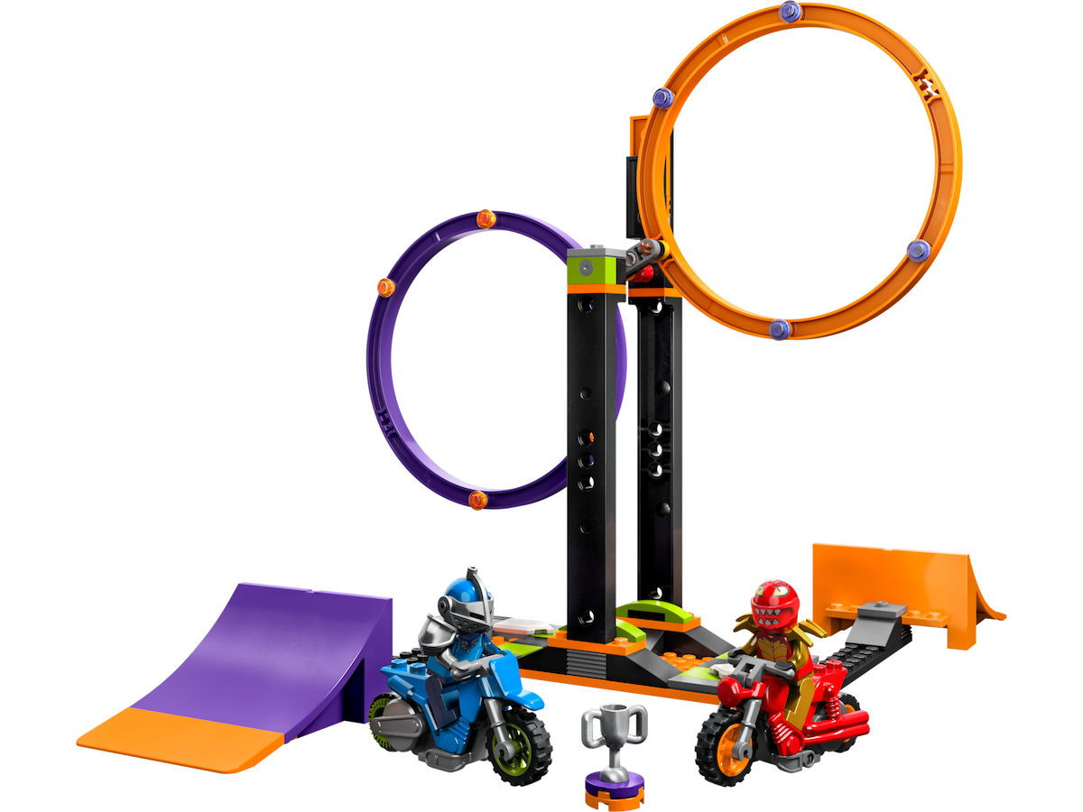 Spinning Stunt Challenge LEGO set (#60360-1)