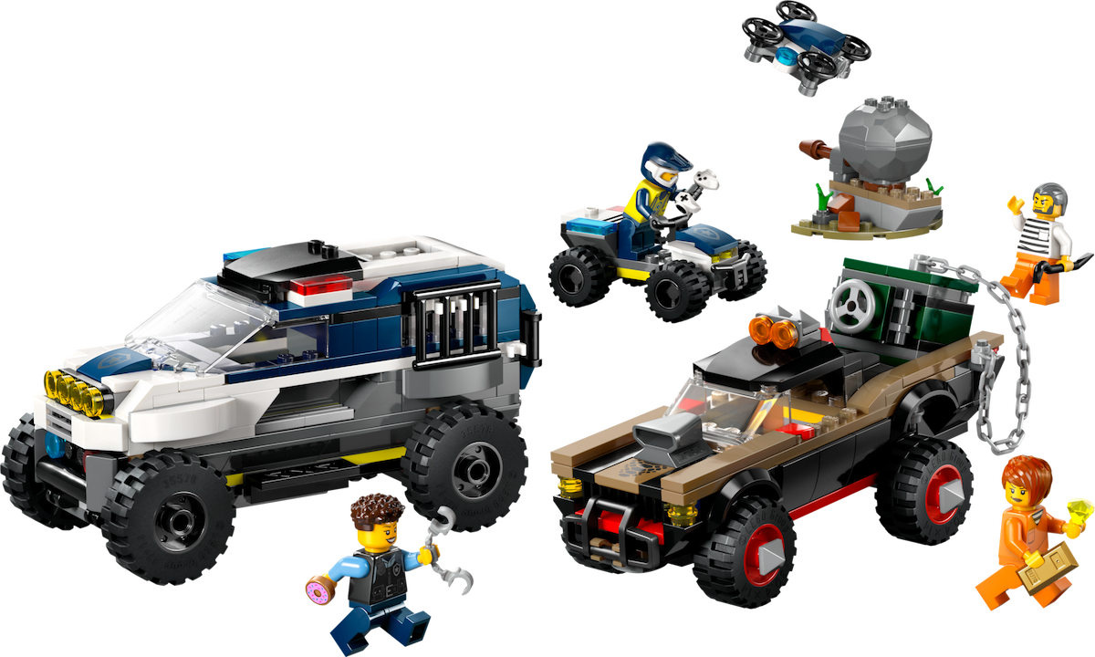 Off-Road Police Car Chase LEGO set (#60449-1)