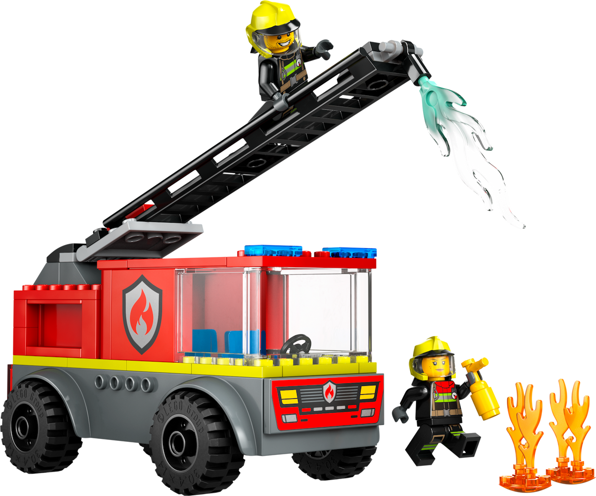 Fire Ladder Truck