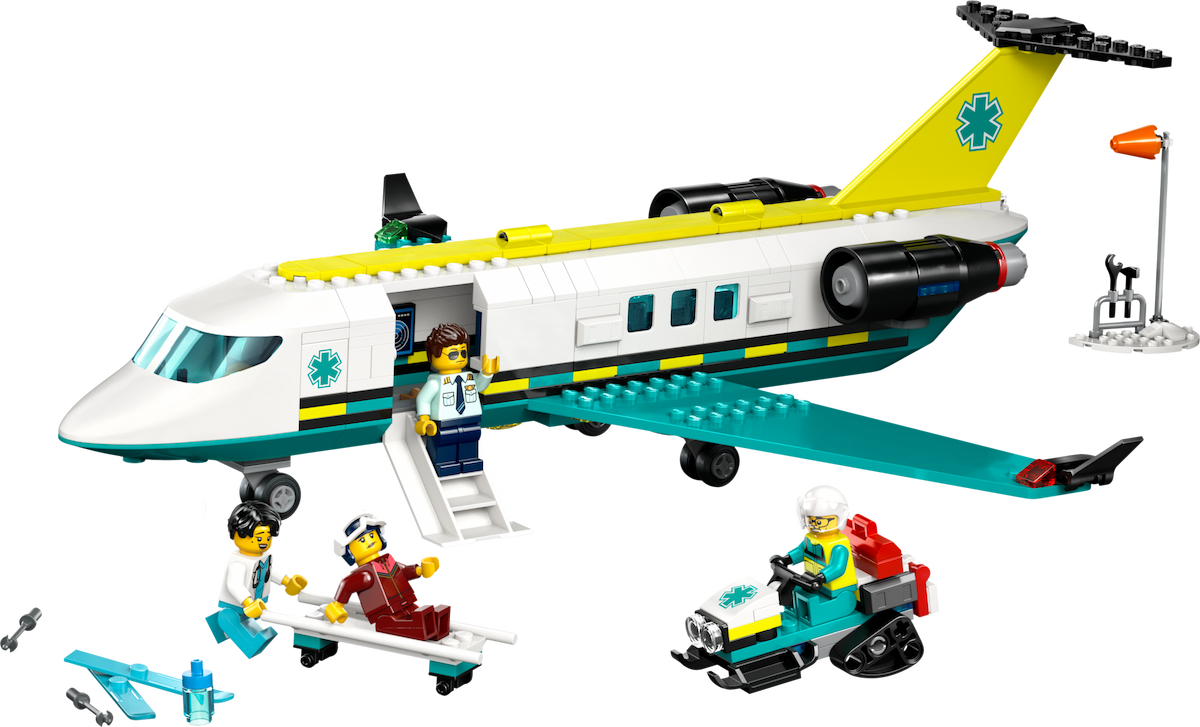 Emergency Air Ambulance Airplane