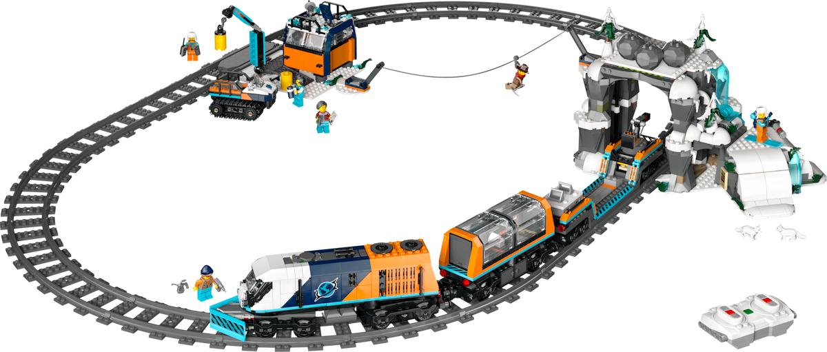 Explorers' Arctic Polar Express Train