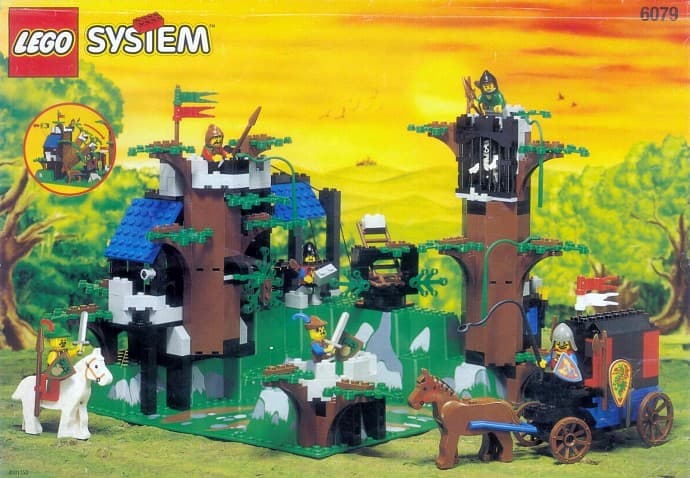 Dark Forest Fortress LEGO set (#6079-1, 1996)