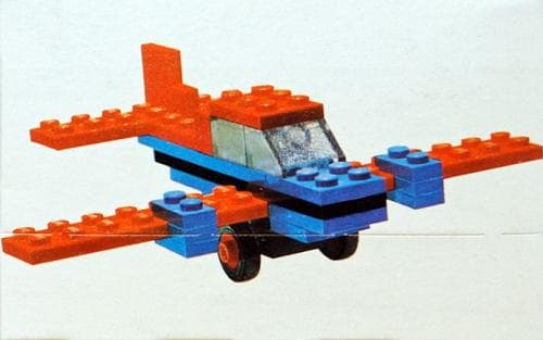 Aeroplane LEGO set (#609-1)
