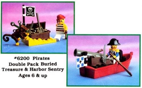 Pirates Double Pack LEGO set (#6200-1)