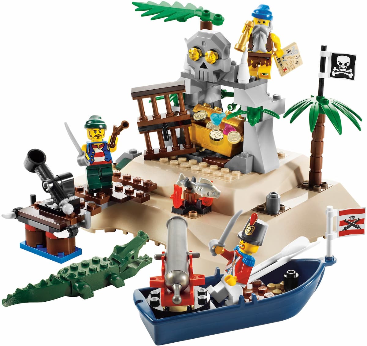 Loot Island LEGO set (#6241-1, 2009)