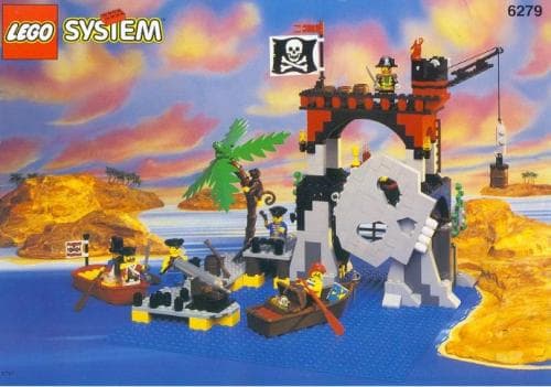 Skull Island LEGO set (#6279-1, 1995)