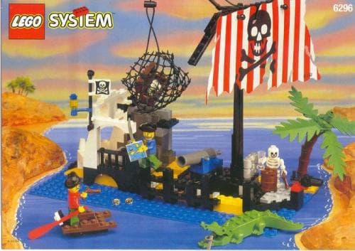 Shipwreck Island LEGO set (#6296-1)