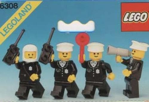 Policemen LEGO set (#6308-1, 1982)