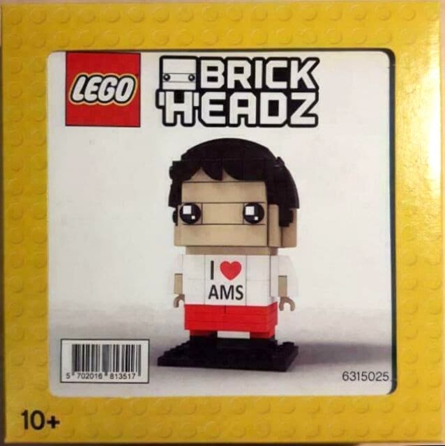 Amsterdam Brickheadz LEGO Brickheadz set (#6315025-1, 2019)
