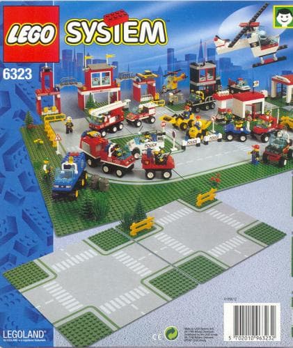 Cross Road Plates LEGO set (#6323-1)