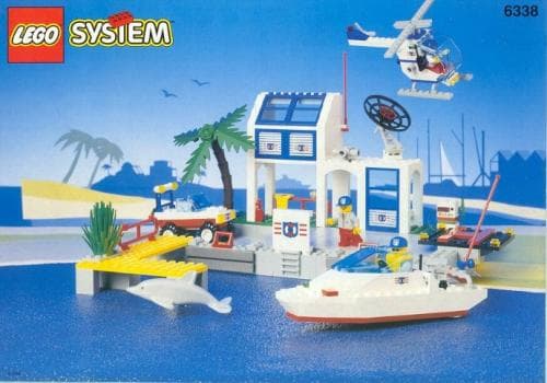 Hurricane Harbor LEGO set (#6338-1, 1995)