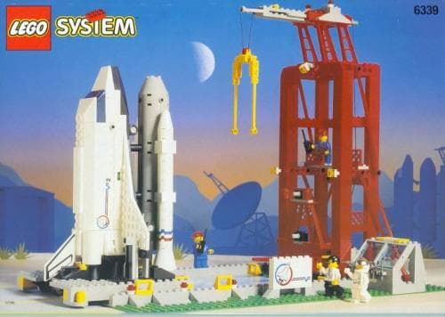 Shuttle Launch Pad LEGO set (#6339-1, 1995)