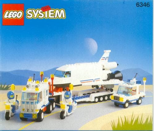Shuttle Launching Crew LEGO set (#6346-1, 1992)