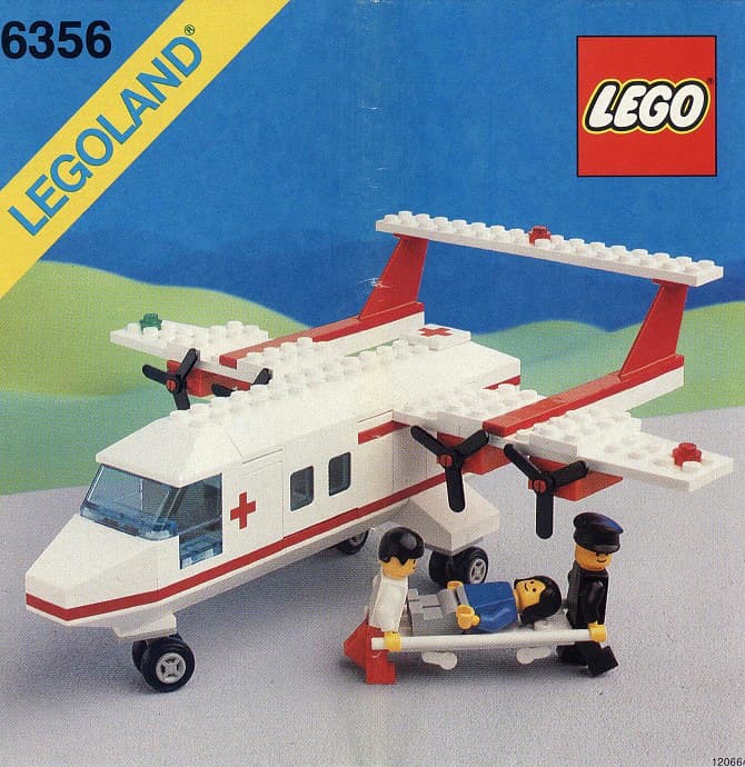 Med-Star Rescue Plane LEGO set (#6356-1)