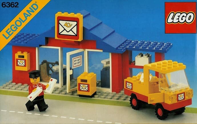 Post Office LEGO set (#6362-1, 1982)