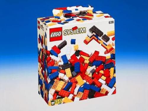 Lots of Extra Basic Bricks, 3+ LEGO set (#638-1, 1996)