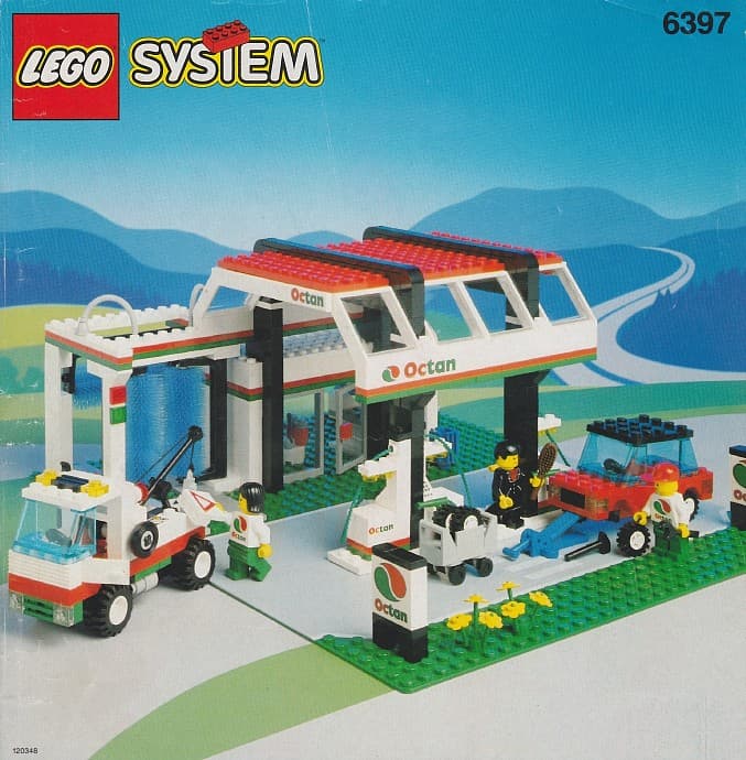 Gas N' Wash Express LEGO set (#6397-1, 1992)