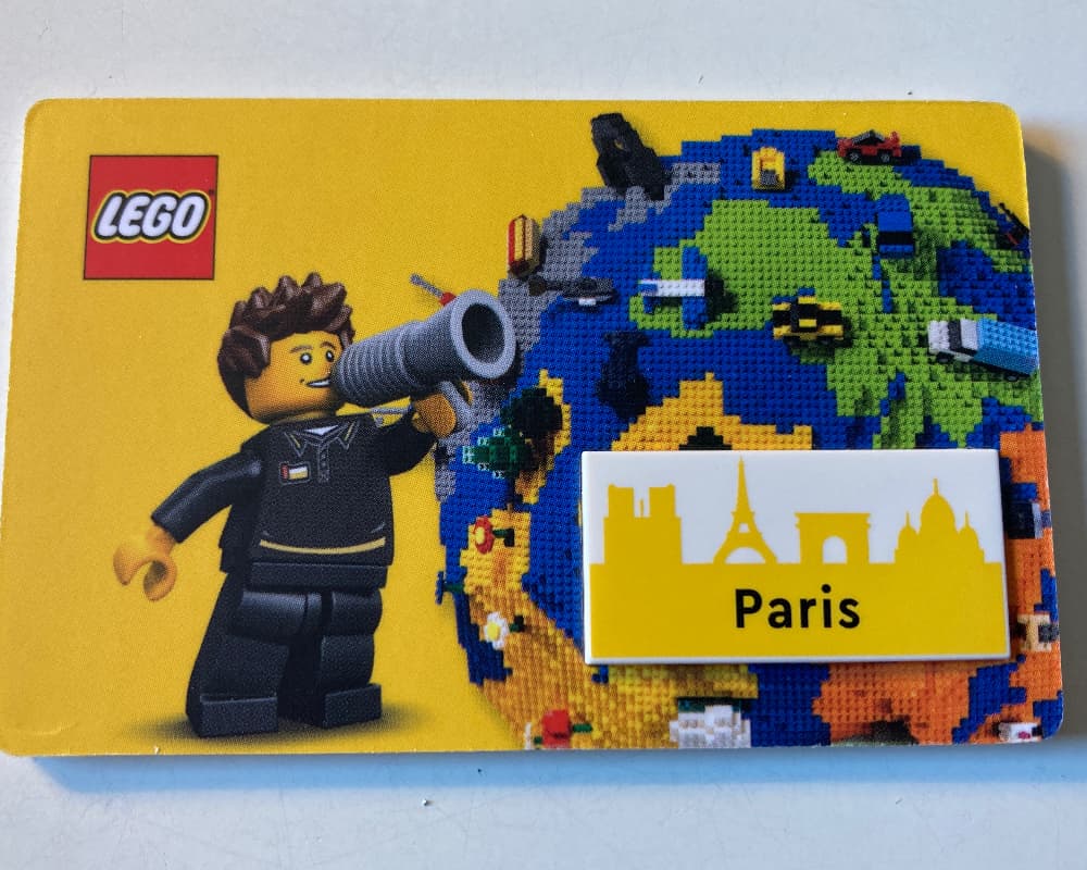 Paris Tile LEGO set (#6424718-1)