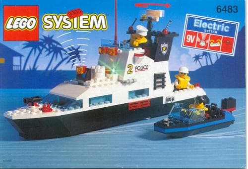 Coastal Patrol LEGO set (#6483-1, 1994)