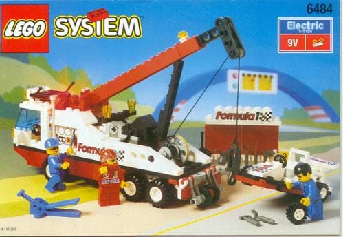 F1 Hauler LEGO set (#6484-1, 1995)