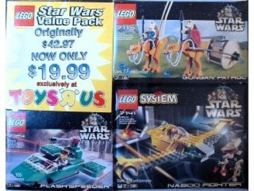 Star Wars Co-Pack LEGO Star Wars set (#65028-1, 2001)