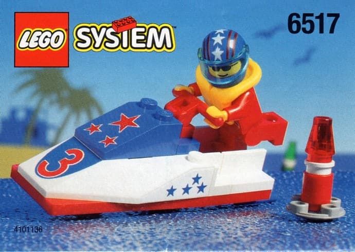 Water Jet LEGO set (#6517-1, 1996)