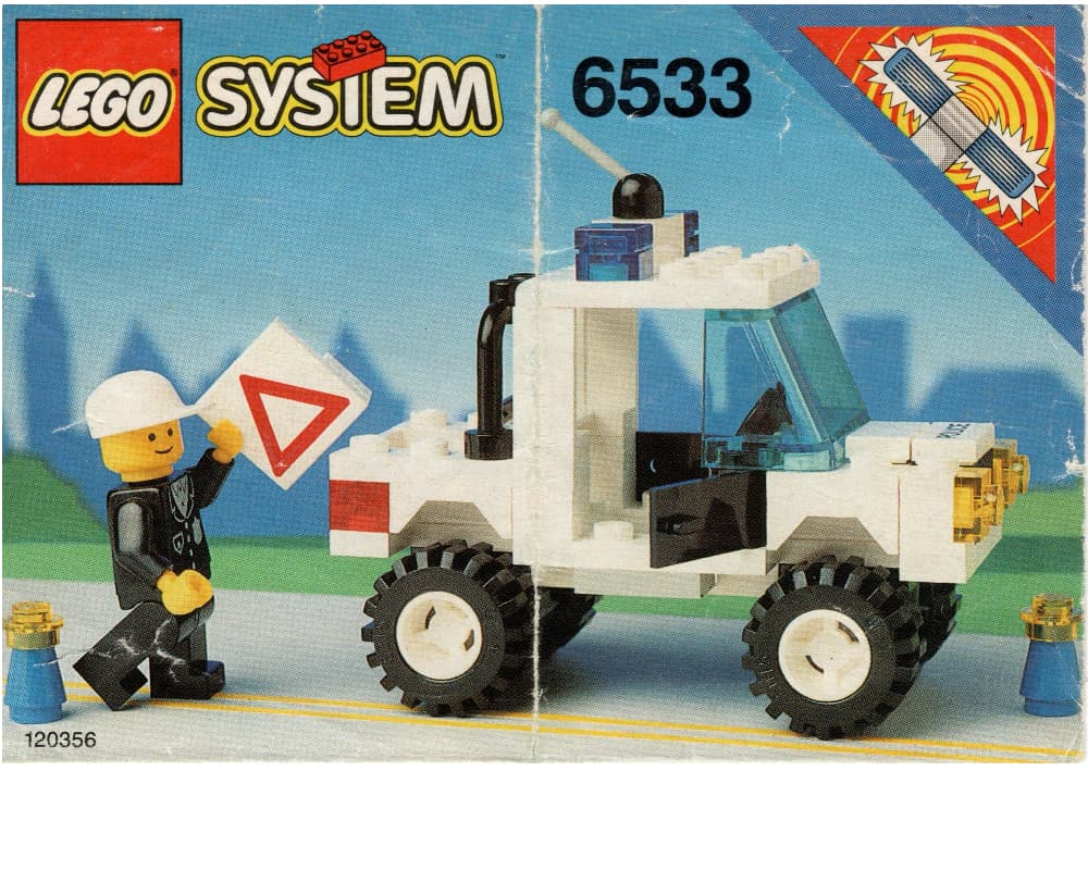 Police 4x4 LEGO set (#6533-1)