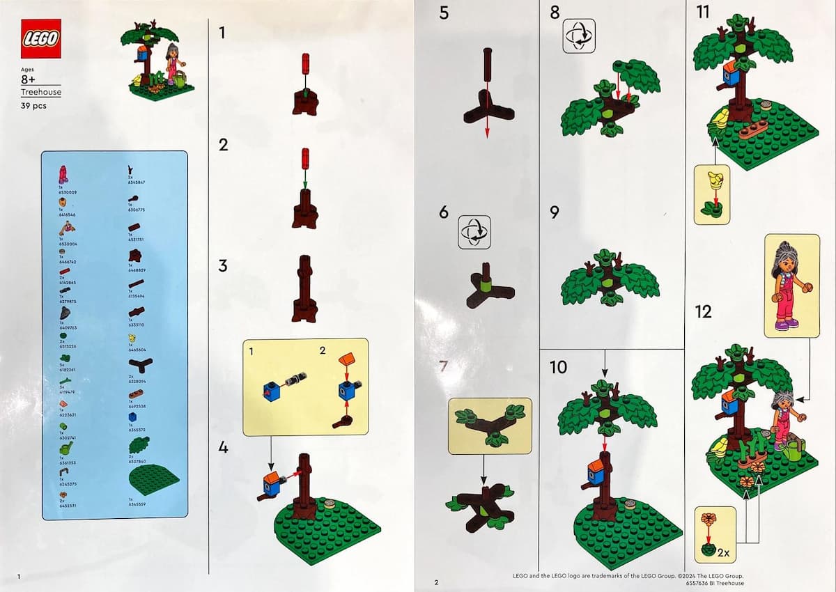 Treehouse LEGO set (#6557636-1)