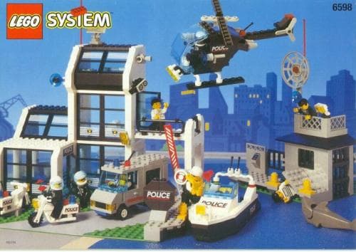 Metro PD Station LEGO set (#6598-1, 1996)